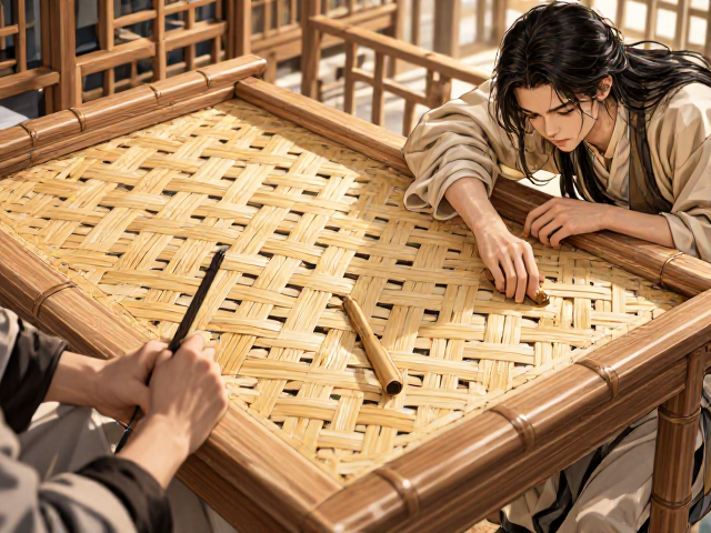 松木与楠竹实木家具对比,竹编工艺优缺点解析