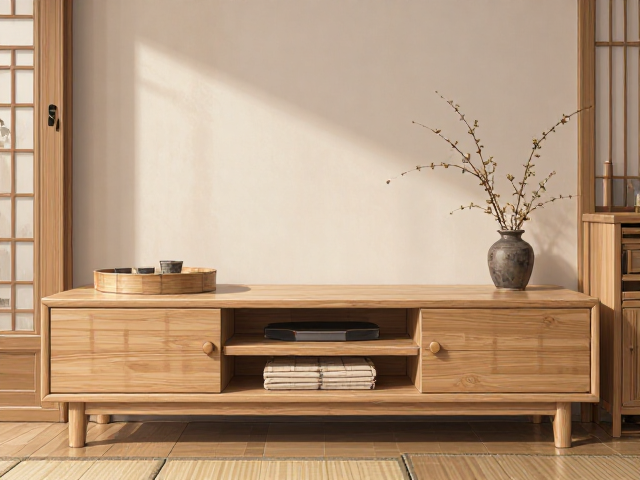 松木日式极简家具,抗紫外线设计,打造自然舒适家居空间