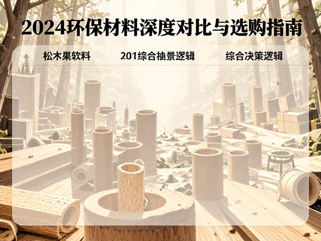 松木、软木、纸管怎么选?2024环保材料深度对比与选购指南