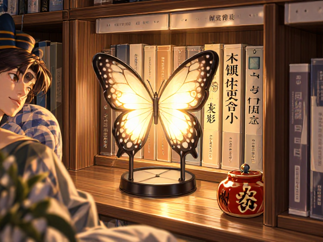 无频闪蝴蝶折叠灯，高颜值家居储物神器，护眼更省心