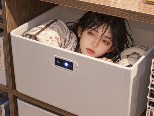 语音控制储物箱，避免阳光暴晒的收纳神器