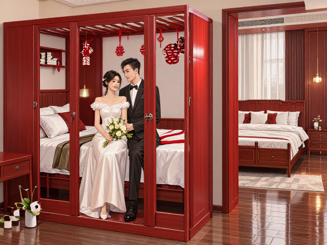 新婚夫妇选购指南，现代简约风红木色泽家具，打造温馨婚房