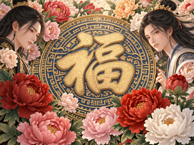 牡丹意象的花语解析与富贵象征