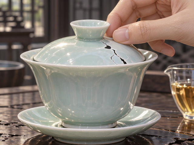 盖碗茶道文化,如何避免硬物刮擦,呵护茶器之美