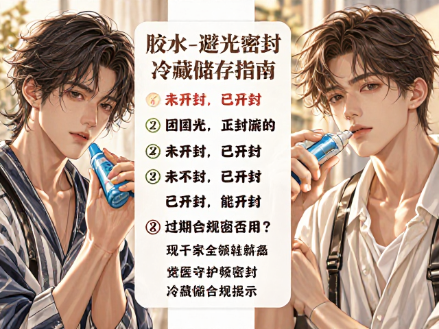 胶水避光密封冷藏储存指南，区分未开封与已开封，过期能否用？