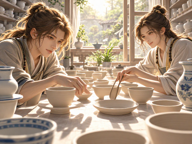 自然干燥避光，让坯体颜色均匀变浅的养护技巧