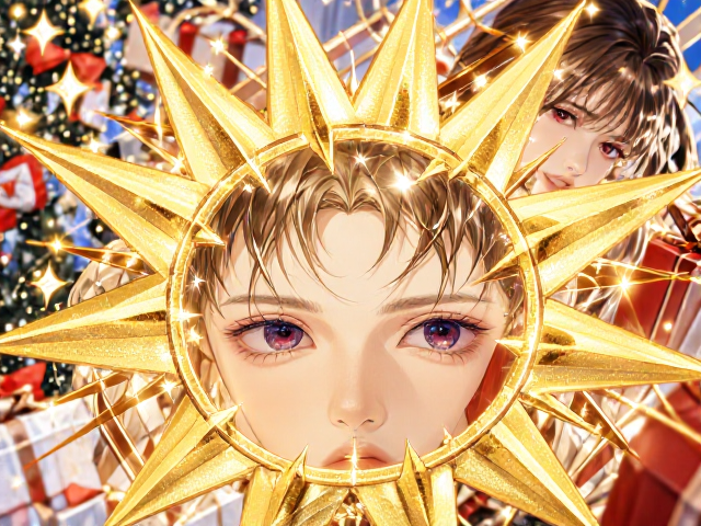 太阳尖角星芒，节日礼赠灵感，闪耀心意不重样
