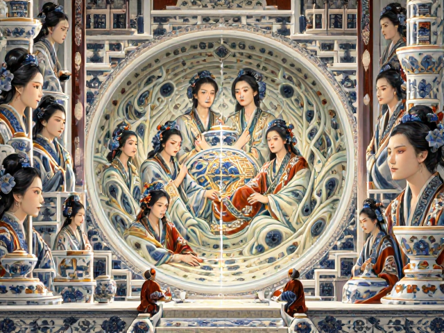 明清瓷器鼎盛期的窑汗之谜，揭秘绝美釉色搭配美学