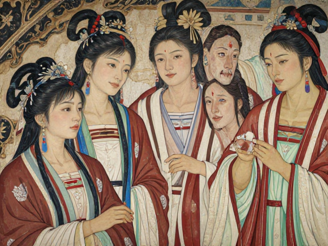 古代蜡彩与坦培拉渊源,文物级壁画拓片还原洞穴壁画真容