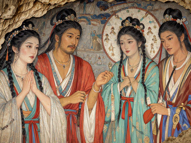 古代蜡彩与坦培拉渊源,文物级壁画拓片还原洞穴壁画真容