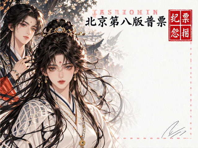 北京第八版普票纪念封荧光防伪喷墨特征解析及鉴别指南
