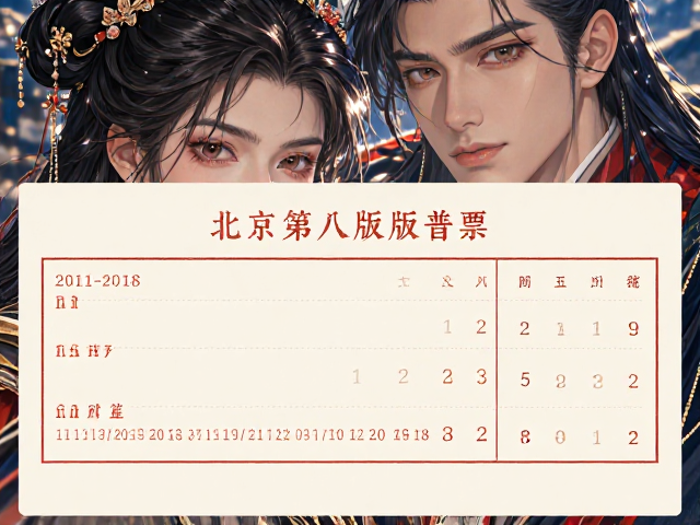 北京第八版普票(2011-2018)，2011年邮政改革后构图简洁大气的设计演变