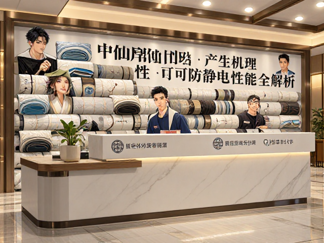 前台迎宾布饰选购指南，填充物回弹性与防静电性能全解析