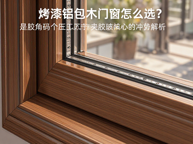 烤漆铝包木门窗怎么选?注胶角码工艺与夹胶玻璃核心优势解析