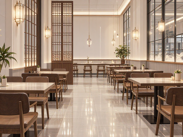 现代简约餐厅设计，模块化定制打造灵活用餐空间