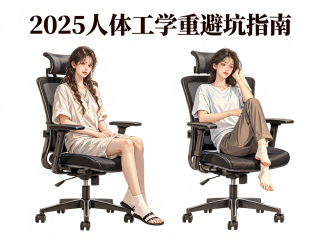 小型轻型承重坐高怎么选?2025人体工学椅避坑指南