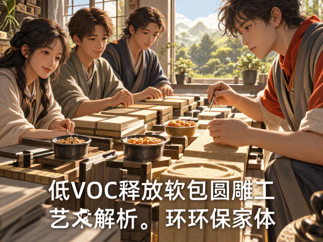 低VOC释放软包圆雕工艺解析,环保家居选材指南