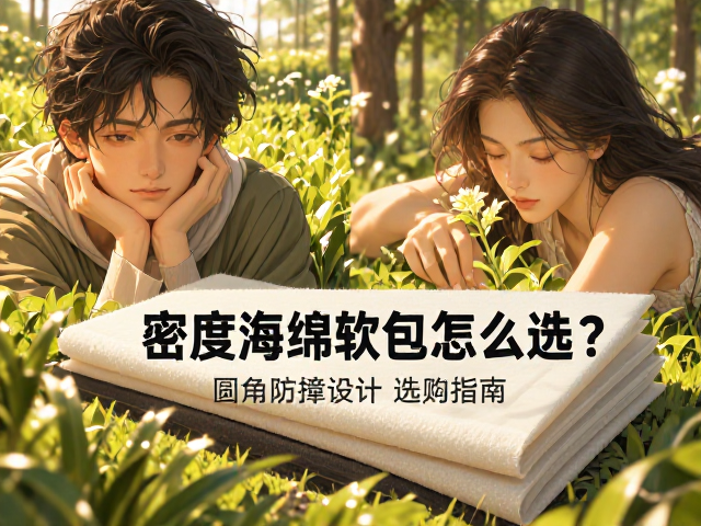 高密度海绵软包怎么选？圆角防撞设计更安全，附选购指南