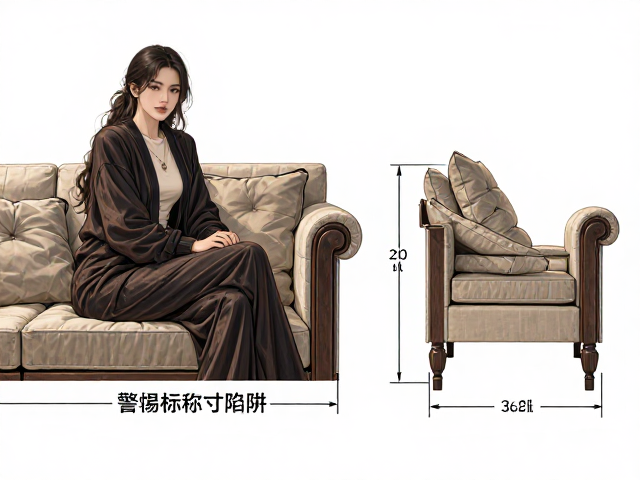 小户型沙发怎么选?警惕标称尺寸陷阱,扶手高度实测才准