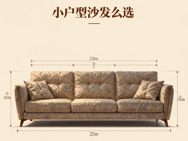 小户型沙发怎么选?总长度与背景墙黄金比例,照着买不翻车