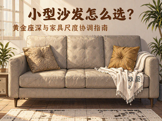 小户型沙发怎么选?黄金座深与家具尺度协调指南