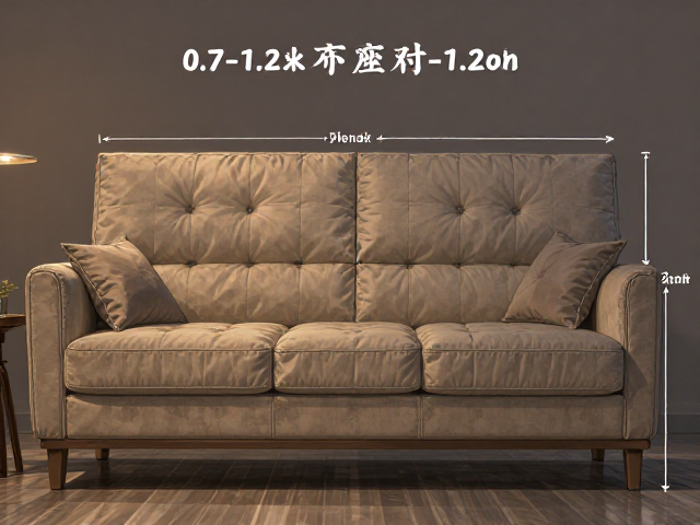 单人沙发多宽合适?0.7-1.2米尺寸与靠背高度选购指南