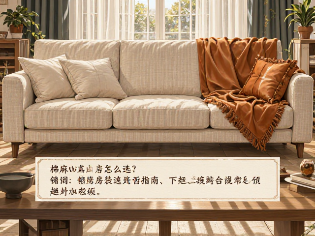 棉麻vs真皮沙发怎么选?地暖房避坑指南,选购建议