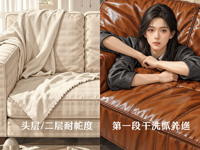 棉麻与真皮沙发怎么选?头层/二层耐脏度对比及干洗保养攻略