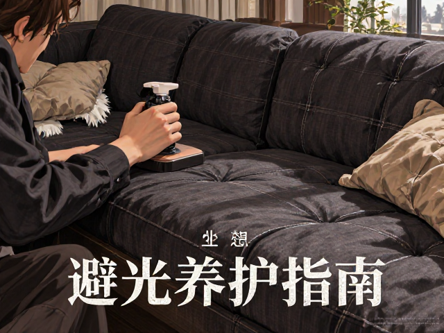 深色棉麻沙发怎么选？避光养护指南，沉稳质感更持久