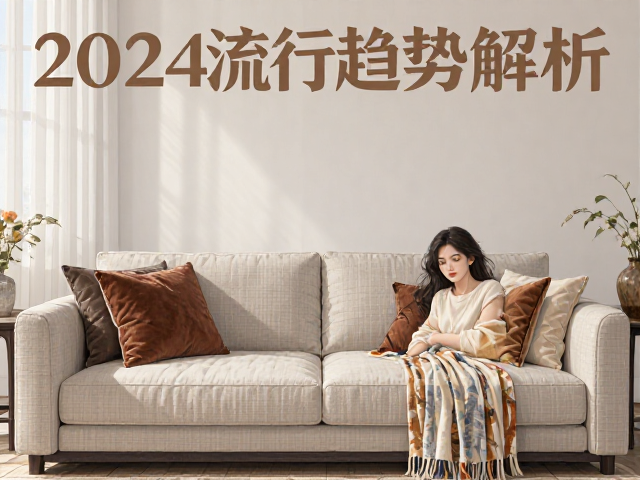 棉麻与丝绒碰撞,现代简约沙发怎么选?2024流行趋势解析
