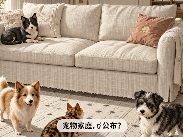 棉麻沙发怎么选?梭织工艺耐抓,宠物家庭必备指南