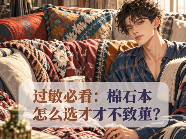 过敏体质必看！色彩丰富的棉麻沙发怎么选才不致敏？