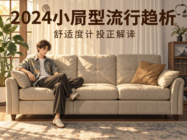 无扶手直排沙发怎么选?弧形抱臂设计解析,2024小户型客厅流行趋势