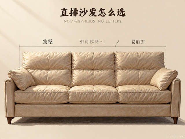 直排沙发怎么选?宽幅扶手舒适,预留骨架检修口更耐用