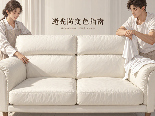 白色布艺沙发怎么选？个性化定制色彩，避光防变色指南