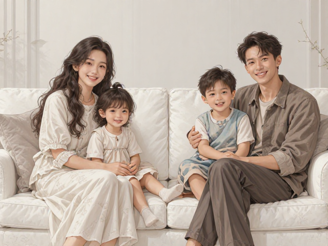 莫兰迪色系流行!选白色布艺沙发兼顾家人喜好