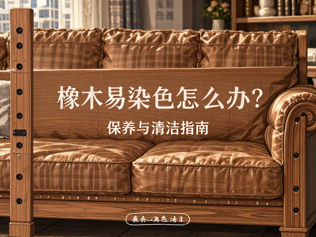 橡木实木沙发易染色怎么办?美式乡村风保养与清洁指南