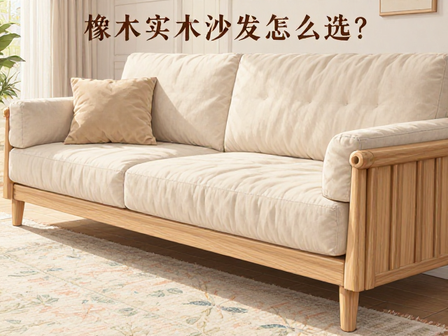 橡木实木沙发怎么选?浅色清新风需做防水处理指南