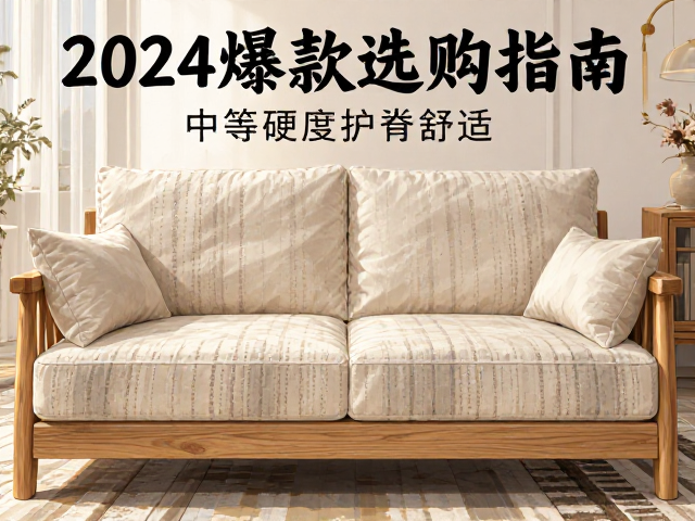 橡木实木沙发轻奢风推荐,中等硬度护脊舒适,2024爆款选购指南
