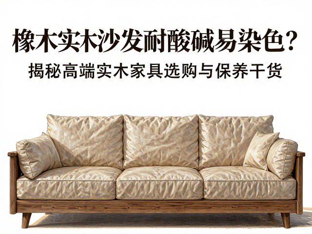橡木实木沙发耐酸碱易染色?揭秘高端实木家具选购与保养干货