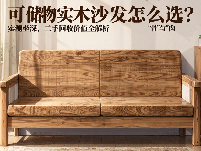 可储物实木沙发怎么选?实测坐深,二手回收价值全解析