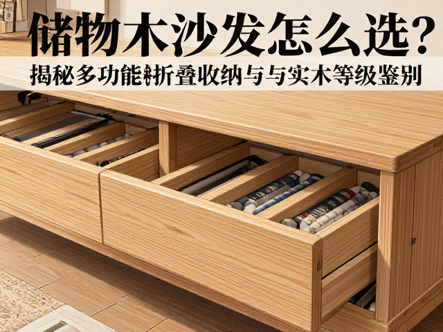 可储物实木沙发怎么选?揭秘多功能折叠收纳与实木等级鉴别
