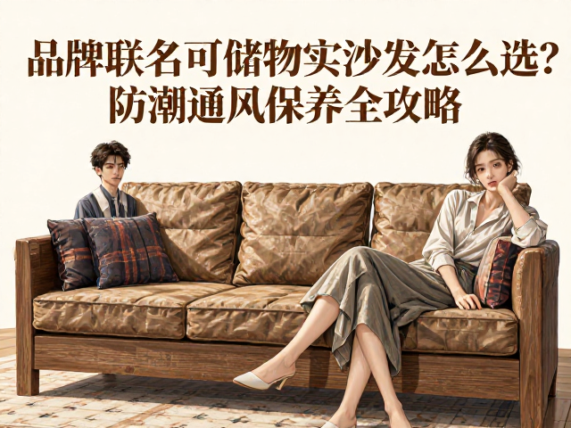 品牌联名可储物实木沙发怎么选?防潮通风保养全攻略