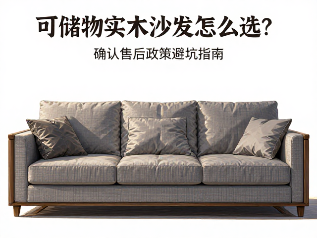 可储物实木沙发怎么选？抗紫外线面料，确认售后政策避坑指南