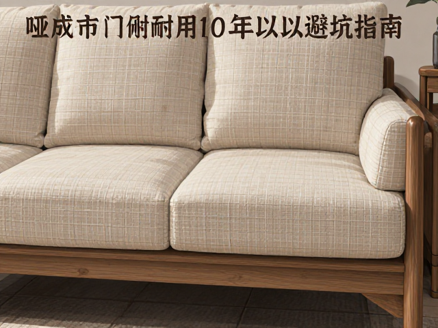 棉麻软包实木沙发怎么选?哑光质感耐用10年以上的避坑指南