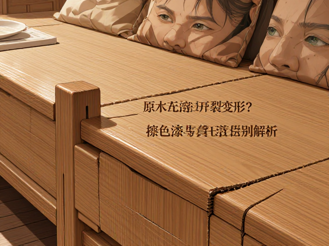 原木无漆实木沙发如何防止开裂变形?擦色漆与真无漆的区别解析