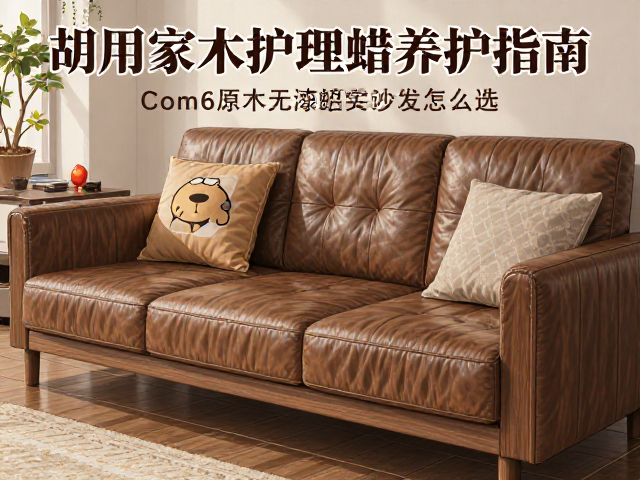 胡桃木原木无漆实木沙发怎么选？专用家具护理蜡养护指南