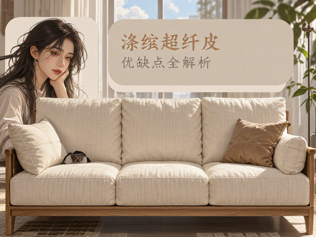 棉麻软包实木沙发怎么选?涤纶超纤皮优缺点全解析