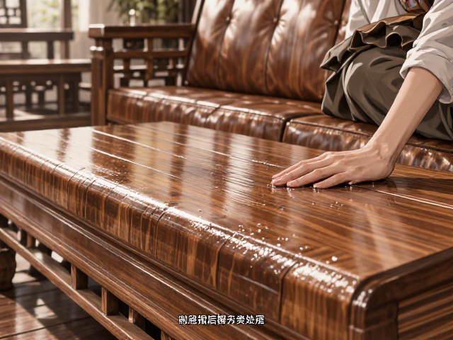 原木无漆实木沙发抛光打蜡起流挂怎么办？3步修复指南
