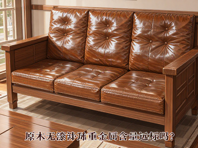 原木无漆实木沙发怎么选?抛光打蜡后重金属含量达标吗?
